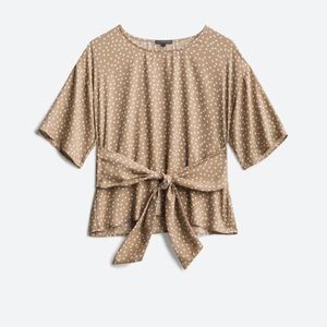 WEST KEI
Julianne Tie Front Blouse